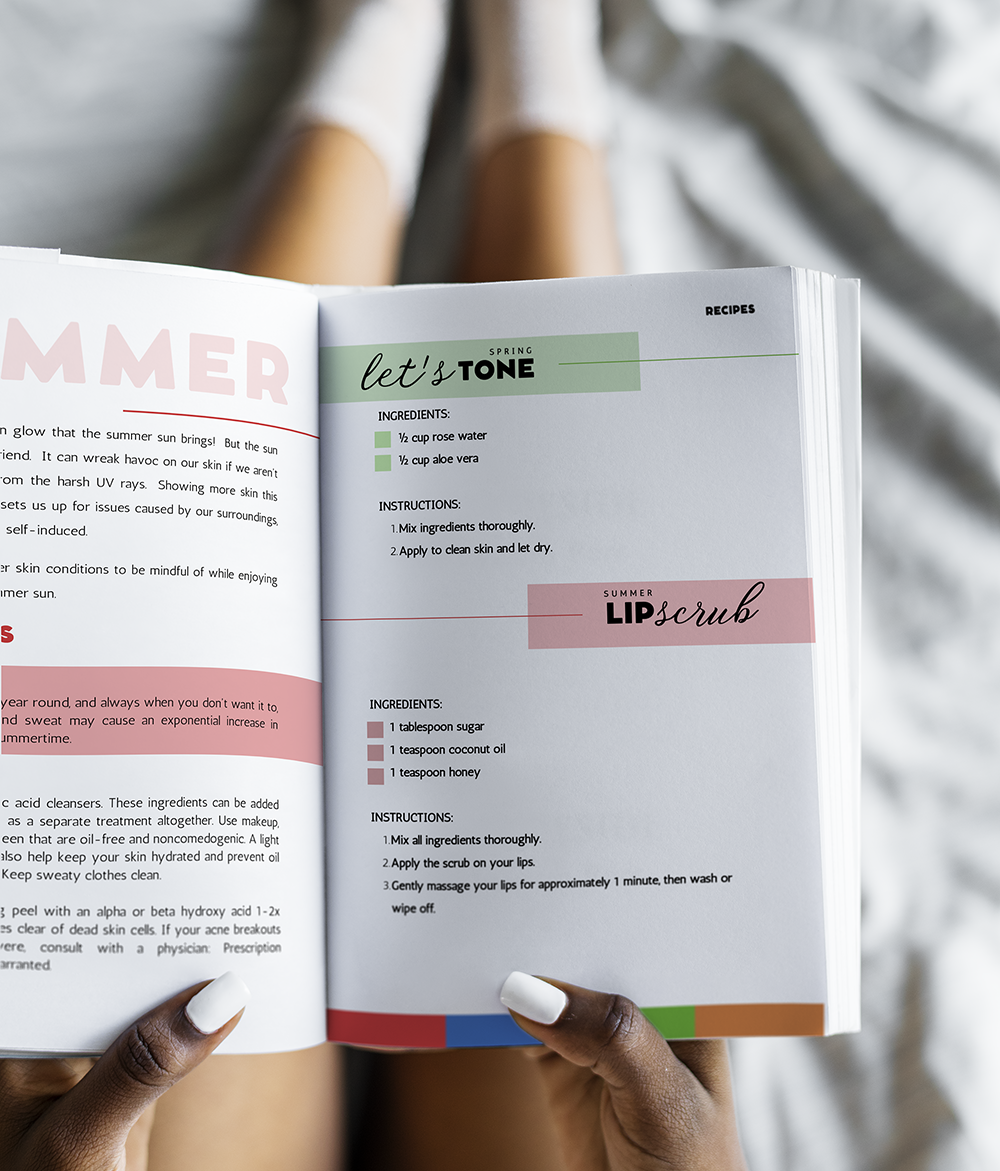 Skincare Through the Seasons Journal